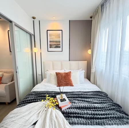 bedroom of The Privacy Ladprao – Sena