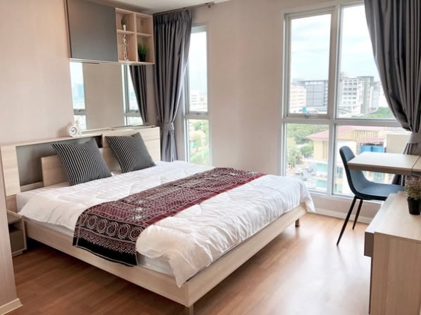 bedroom of The Selected Kaset-Ngamwongwan by LPN