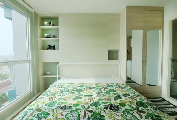 bedroom of The Selected Kaset-Ngamwongwan by LPN