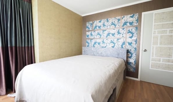 bedroom of The Selected Kaset-Ngamwongwan by LPN