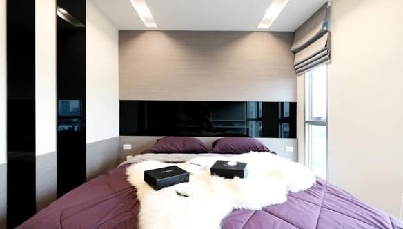 bedroom and room interior of The Selected Kaset-Ngamwongwan by LPN