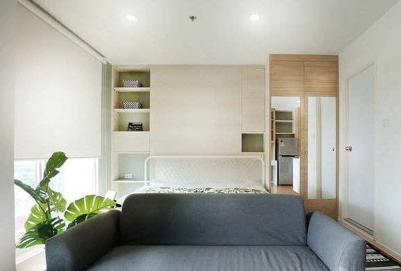 living room of The Selected Kaset-Ngamwongwan by LPN