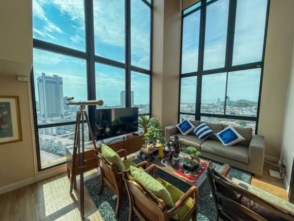 living room of The Sky Sukhumvit