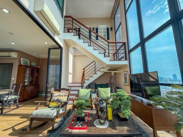 living room of The Sky Sukhumvit
