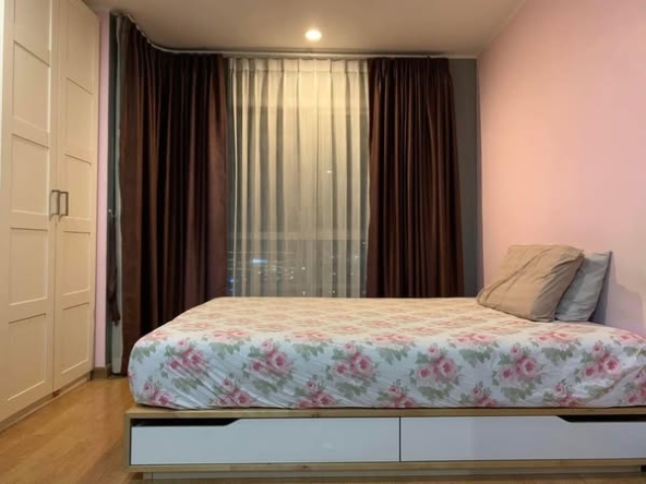 bedroom of U-Delight Jatujak Station condo.