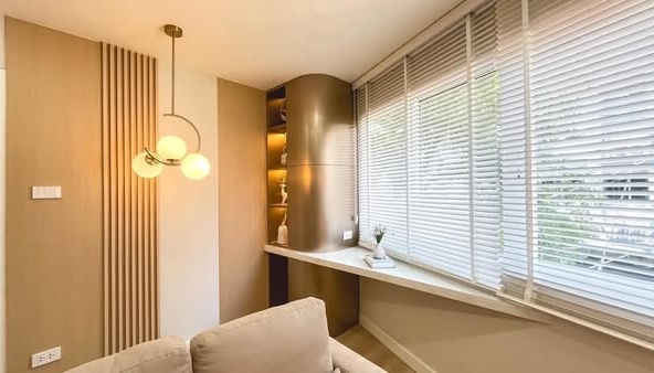 room interior and bathroom of 103 Condominium