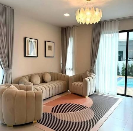 bedroom and living room of มัณฑนา บางนา กม.15 | MANTANA Bangna km. 15