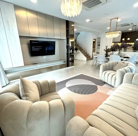 living room of มัณฑนา บางนา กม.15 | MANTANA Bangna km. 15