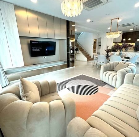 living room of มัณฑนา บางนา กม.15 | MANTANA Bangna km. 15