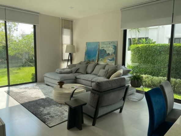 living room and room interior of มัณฑนา บางนา กม.15 | MANTANA Bangna km. 15