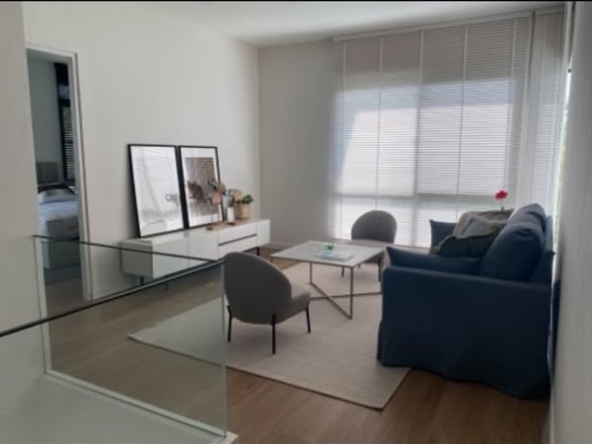 living room and room interior of มัณฑนา บางนา กม.15 | MANTANA Bangna km. 15