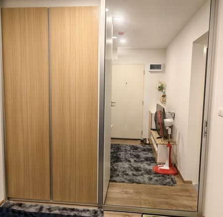 bedroom and room interior of สำนักงานขาย เสนาคิทท์ ศรีนครินทร์ – ศรีด่าน