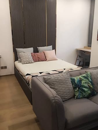 bedroom and living room of Ashton Chula-Silom