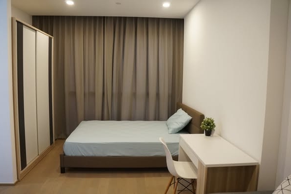 bedroom and room interior of Ashton Chula-Silom