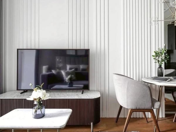 living room and room interior of Ashton Chula-Silom