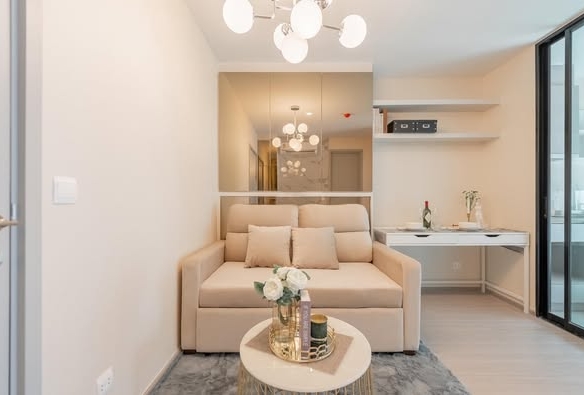 living room of Aspire Asoke-Ratchada