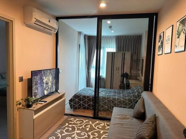 bedroom of แอสปาย เอราวัณ ไพร์ม Aspire Erawan Prime