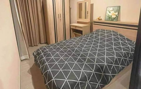 bedroom of แอสปาย เอราวัณ ไพร์ม Aspire Erawan Prime