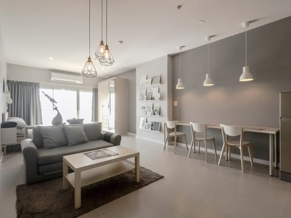 living room of Baan Nonzee Condominium