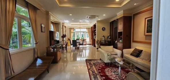 living room of บ้านแสนสิริ พัฒนาการ : Baan Sansiri Pattanakarn