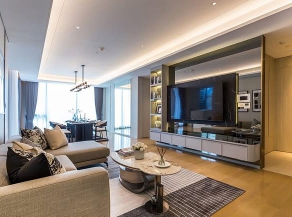 living room of Baan Sindhorn (บ้านสินธร)