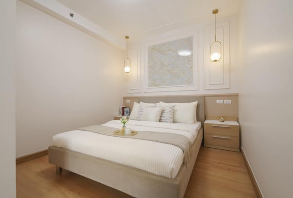 bedroom of คอนโดศุภาลัยปาร์คแยกเกษตร