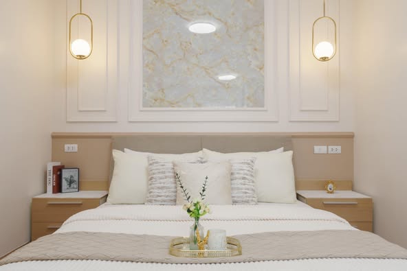 bedroom of คอนโดศุภาลัยปาร์คแยกเกษตร