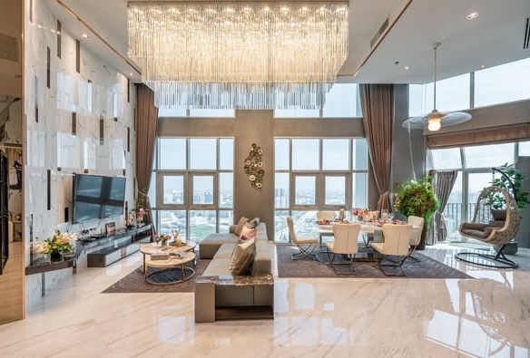 living room of Belle Grand Rama 9