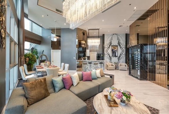 living room of Belle Grand Rama 9