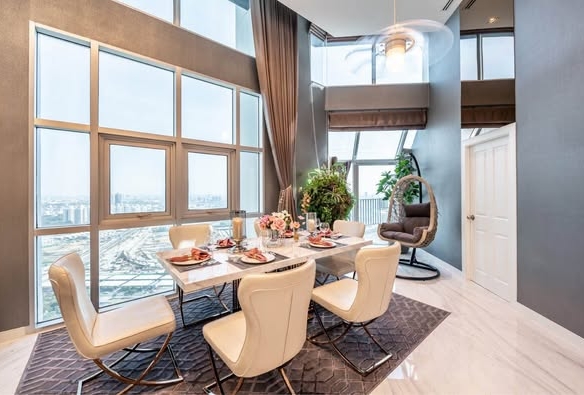 living room and room interior of Belle Grand Rama 9
