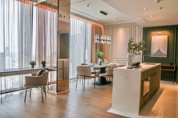 living room of Celes Asoke