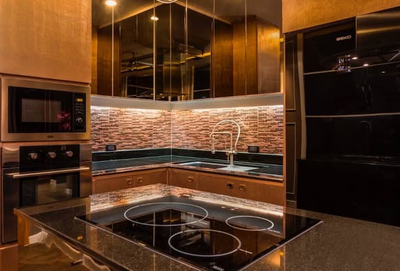 kitchen of Circle Condominium
