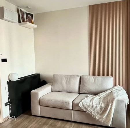 living room and bedroom of Cybiq รามคำแหง