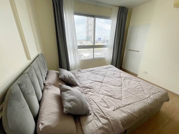 bedroom of D Condo Rattanathibet