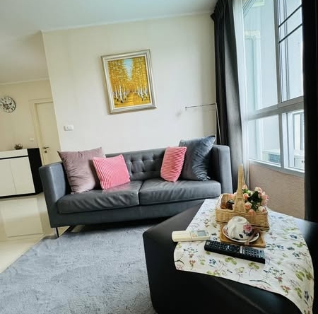 living room and bedroom of dcondo Sign Chiangmai