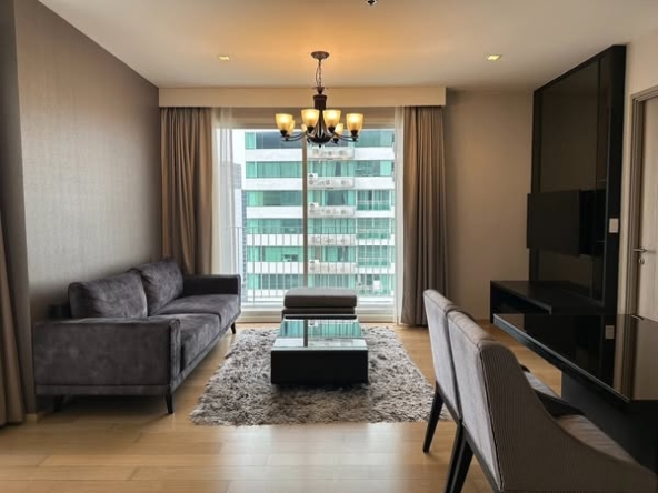 bedroom and living room of HQ by Sansiri