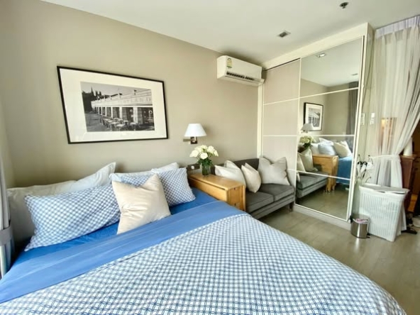 bedroom of Ideo Mobi Sukhumvit 81
