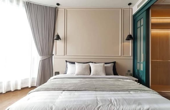 bedroom of Ideo Q Sukhumvit 36
