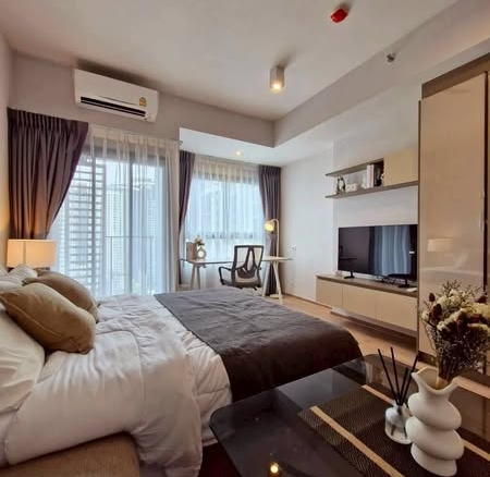 bedroom of IDEO Rama9 – Asoke