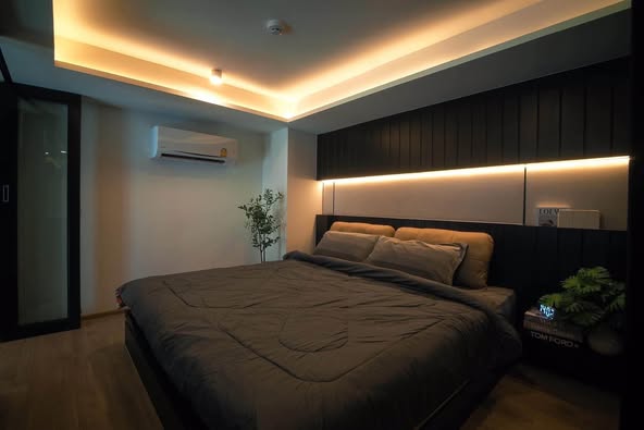 bedroom of IDEO Rama9 – Asoke