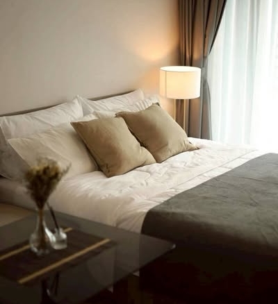 bedroom of IDEO Rama9 – Asoke