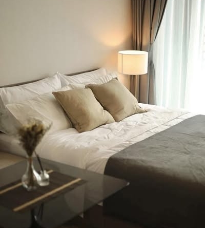 bedroom of IDEO Rama9 – Asoke