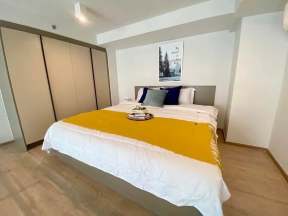 bedroom of IDEO Rama9 – Asoke
