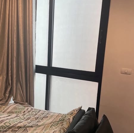 bedroom and room interior of IDEO Ratchada-Huai Khwang