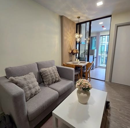 living room of KAVE Seed Kaset | เคฟ ซี้ด เกษตร
