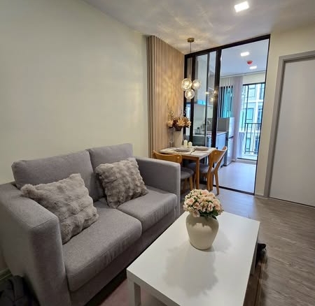 living room of KAVE Seed Kaset | เคฟ ซี้ด เกษตร