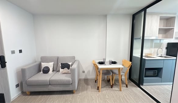 living room and room interior of KAVE Seed Kaset | เคฟ ซี้ด เกษตร