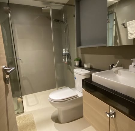 bathroom of Klass Silom Condo