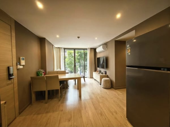 living room and room interior of Klass Silom Condo
