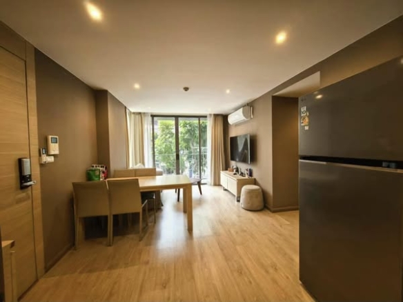 living room and room interior of Klass Silom Condo